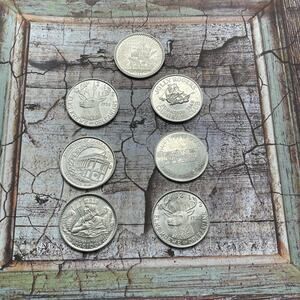 Vintage Mardi Gras Doubloons Lot 1960s New Orleans Area Multi Krewe Aluminum
